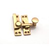 Victorian Sliding Sash Window Catch Quadrant Arm Latch Fastener Brass