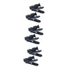 6 Pcs 360 Degree Rotatable Headphone Earphone Cable Clips -