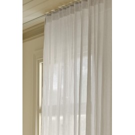 Jotex Multifunctional curtain layer, extra wide curtain, 275 cm, polyester-cotton blend, Oeko-Tex® Standard 100 certified, better cotton, light grey, 1 piece, 275 x 250 cm