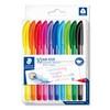 STAEDTLER 4320 MC10 Stick Rainbow Ballpoint Pen - Assorted Colours