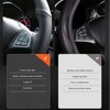 Car Steering Wheel Cover Microfiber Leather Stitch Wheel Wrap Fit