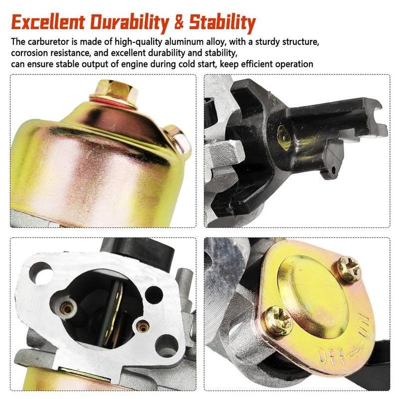 PW3200 Carburetor Compatible with Husqvarna PW3200 CR950 208CC 3200PSI 2.5GPM,