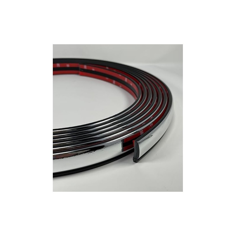 Trim-Gard 7/8" Chrome or Black and Chrome Body Side Molding