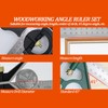 Combination , High Universal Bevel, for Outer Angles Protractor Ruler