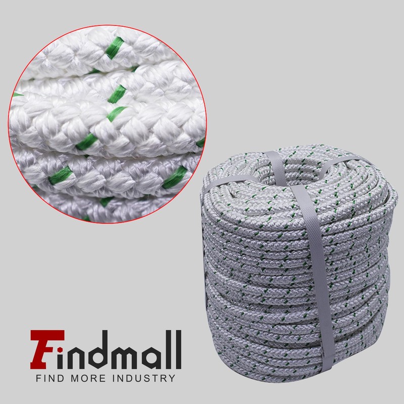 findmall 3/8 Inch x 200 Feet Double Braid Polyester Rope