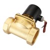 Baomain 2 inch AC 110V Brass Electric Solenoid Valve Water