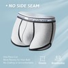 CINVIK Men's Boxer Briefs Performance Underwear Mens Cotton Boxer Briefs