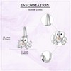 Octopus Earrings Sterling Silver Octopus Leverback Earrings Octopus Jewelry for