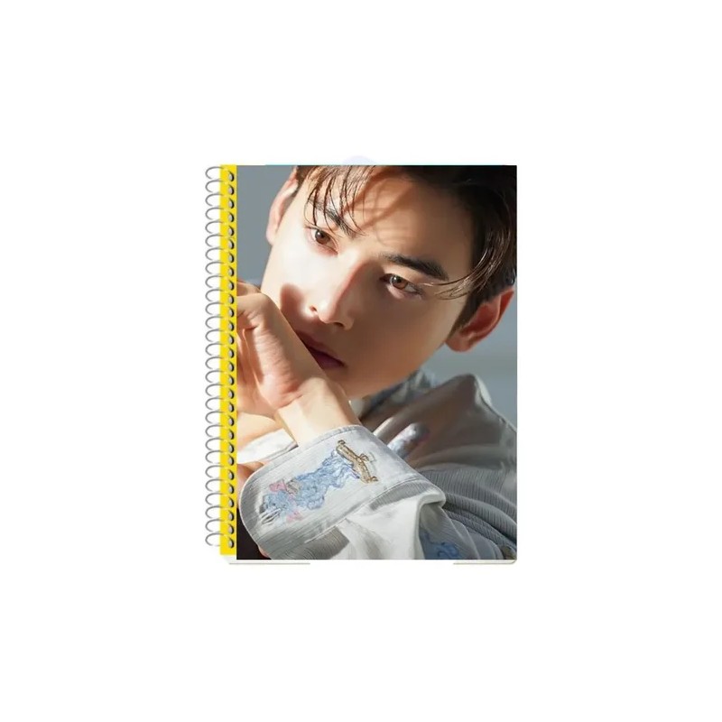 Cuaderno Profesional Cha Eun-woo Pasta Dura 200 Hojas
