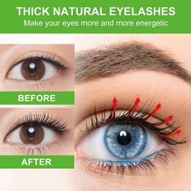 Castor Oil for Eyelashes and Eyebrows, Castor Oil Eyelash Serum, Strengthen Eyelashes Longer and Thicker, 100% Cold Pressed Organic Castor Oil, Castor Oil for Hair Face, Skin and Body Moisturizer