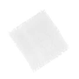 CIYODO Thicken 3D Pattern Table Cover White Decorative Tablecloth for Wedding Party Home