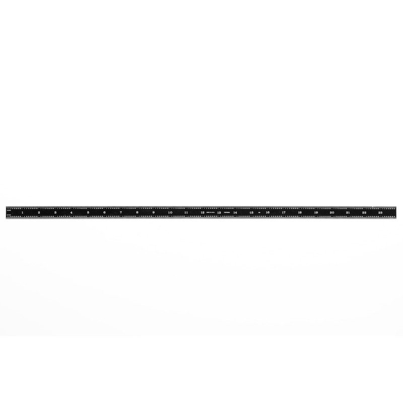 PEC Tools 161-024EZ, 24 Inch Flexible Ruler, 16R (32nds, 64ths,
