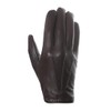 Harssidanzar Men's Thin Unlined Leather Police Gloves GM031EU, brown