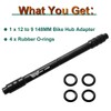 MUQZI Bicycle QR Adapter 12 to 9mm Front Wheel Hub