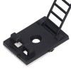 100Pcs Adhesive Cable Management Clips Adjustable Nylon Strap Ties Wire