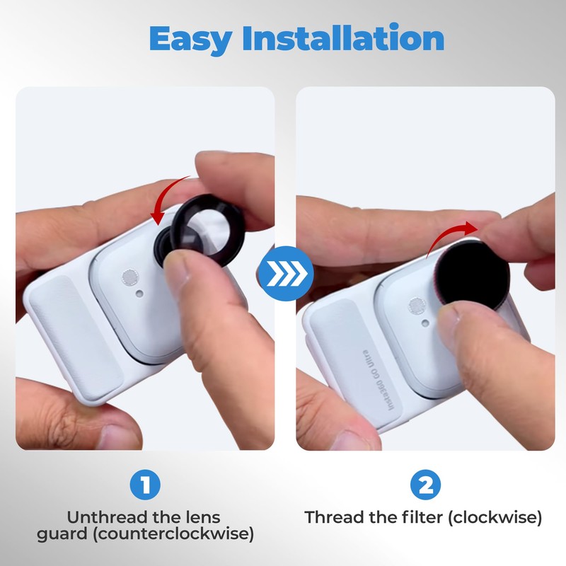 Freewell UV Filter for Insta360 GO Ultra - Lens Protection