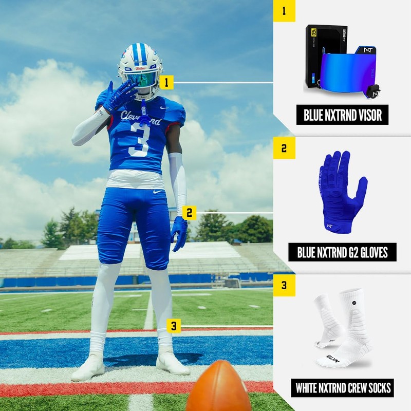 Nxtrnd G2 Pro Football Gloves, Men's Ultra Sticky Elite Receiver