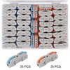 AITRIP 70Piece Lever Wire Connectors, Quick Connect Electrical Splicing Kit