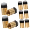 WOONEKY Billiard Accessories 10pcs Tips Professional Replacement No Glue Needed