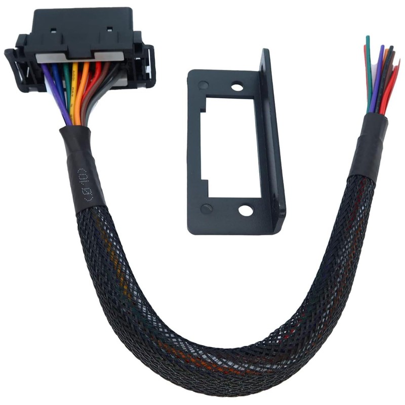 JUTA OBD2 J1962 Female to Open Pigtail Cable Bracket 16PIN