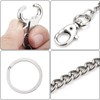 Wallet Chain, Wisdompro 16 inch Heavy Duty Pocket Keychain and