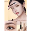 FOMIX Double Color Eyeshadow Stick, Colorful Quick Makeup Contoured and