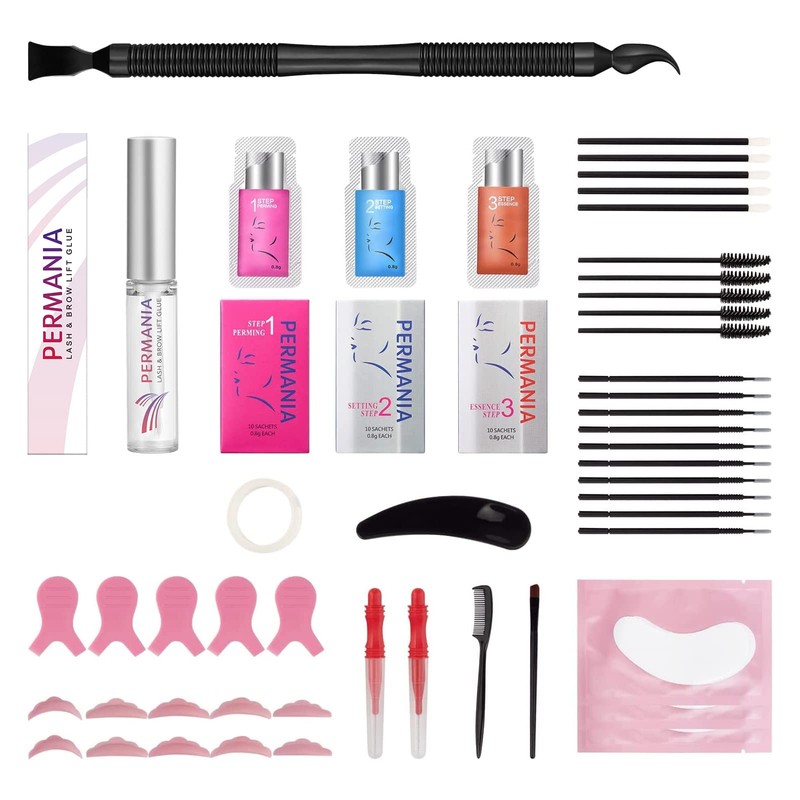 PERMANIA Lash Lift Kit for Eyelash Lift and Brow Lamination
