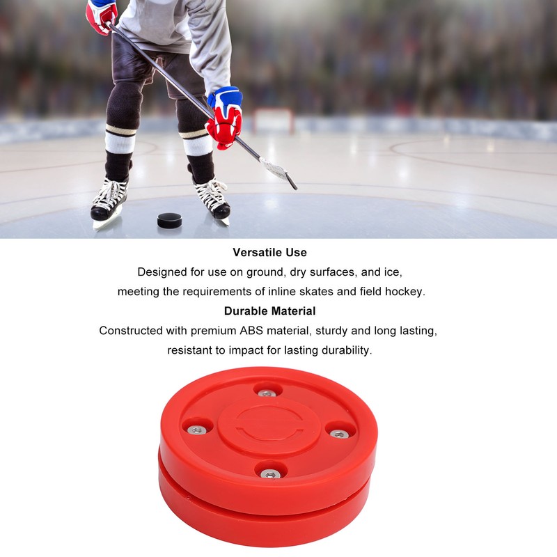 Roller Hockey Puck Professional Versatile Sturdy Excellent Control Training Hockey