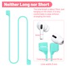 FRCTLNKG 4 Pcs Earbud Strap, Earplug Lanyard Anti-Lost