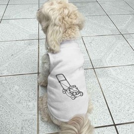'Lawnmower' Pet Dog/Cat T-Shirt (PT00071119)