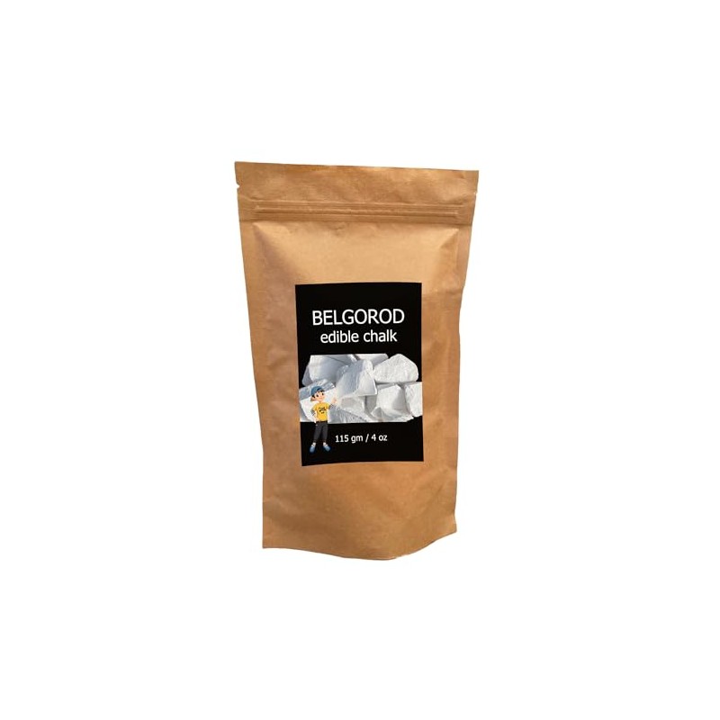 Belgorod Edible Chalk – Chalk Chunks for Eating, Pica Cravings,