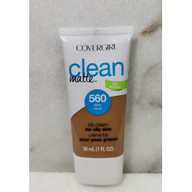 Covergirl Clean Matte BB Cream for Oily Skin - #560 Deep 1 fl oz New