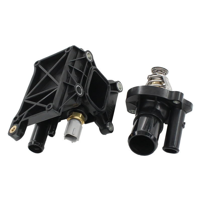 DooFig Thermostat Housing and Engine Coolant Water Outlet w/Sensor Set