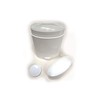 Recipiente vacío desodorante – 75 g (2.5 oz) relleno inferior,