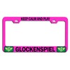 Custom Brother - Keep Calm and Play Glockenspiel Pink Steel