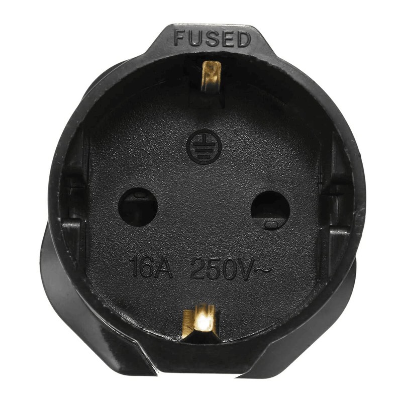 CABLEPELADO European Plug to UK Plug Adapter | Travel Plug