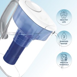 Apex Essentials CRF950Z NSF Certified Filter, Compatible with Pur Pitchers and Dispensers PPT700W, CRF950Z, PPF951K, CR-1100C, PPF900Z, PPT700W, and More, 2 Pack