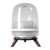 DUZEPA Desktop Speaker Stands with Wood Feet Display Support Holder