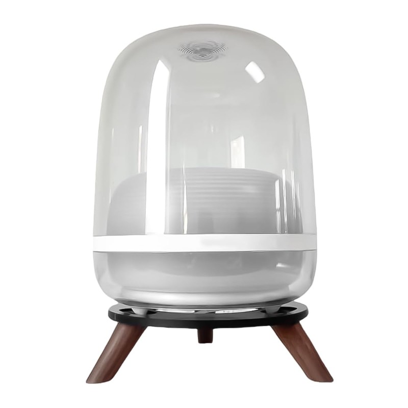DUZEPA Desktop Speaker Stands with Wood Feet Display Support Holder