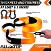 ALL-TOP Heavy Duty Tow Strap Recovery Kit: 3 inch x