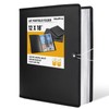 Nicpro 12x18" Art Portfolio Folder, 30 Pockets Display 60 Pages