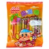 Jin Jin Assorted Fruit Jelly Straws — 5 Flavours: Grape,