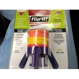 Flip-It! Flip-It Automatic Bottle Drain Kit 4 Size Set Washable and Reusable  New