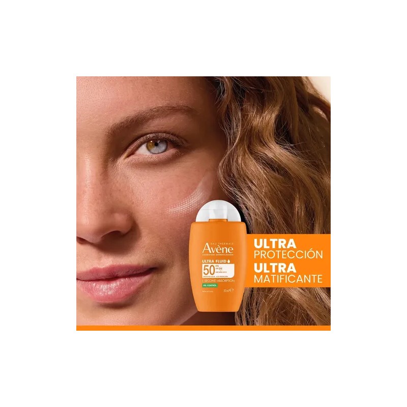 Protector Solar Avene FPS50 Ultra Fluid Avne Oil Control Invisible