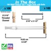 TOGGLER SNAPTOGGLE Heavy-Duty Drywall Toggle Bolt – 3/16"-24 UNC Zinc-Plated
