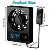 Silkwish Reptile Cooling Fan, Reptile Ventilation Fan, Intelligent Fan Reptile