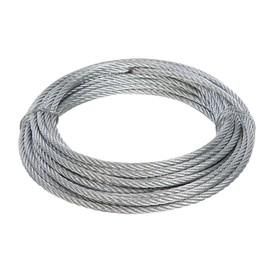 Fixman 876416 Galvanised Wire Rope,Silver,4 mm x 10m