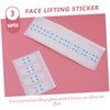 BIUDECO Invisible Face Tape Lifting Kit 3 Packs of 40