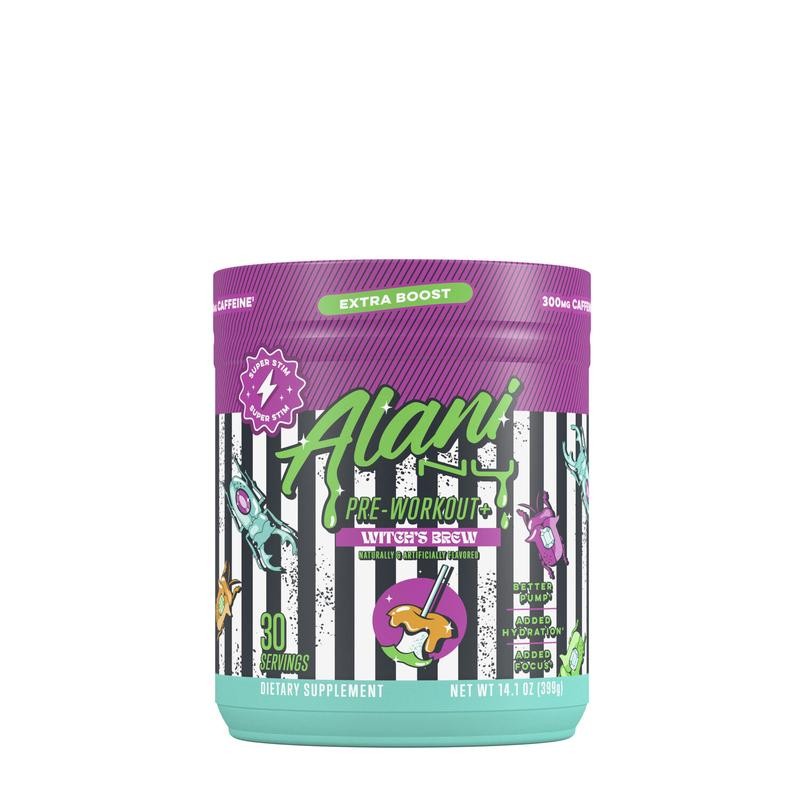 Alani Nu Pre-Workout+ - Advanced Pre-Workout Powder:_Witch's Brew (2024 Edition)