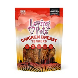 Loving Pets Chicken Breast Tenders Dog Treat 6 oz.